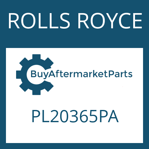 ROLLS ROYCE PL20365PA - 5 HP 30