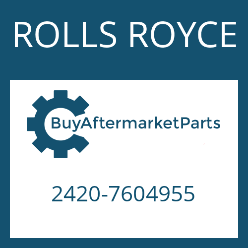 ROLLS ROYCE 2420-7604955 - OUTPUT FLANGE