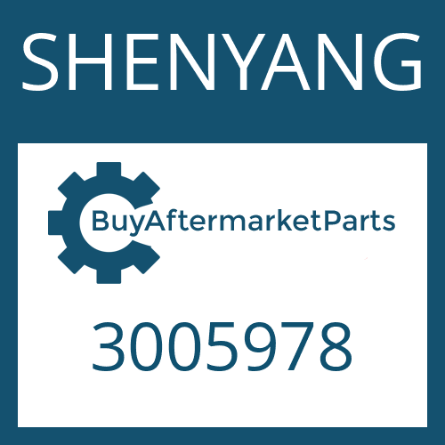 SHENYANG 3005978 - 4 HP 20