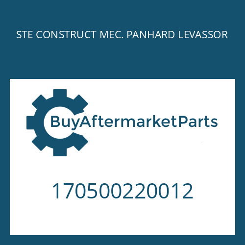 STE CONSTRUCT MEC. PANHARD LEVASSOR 170500220012 - SPACER RING