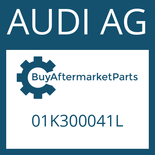 AUDI AG 01K300041L - 4 HP 18 FLE