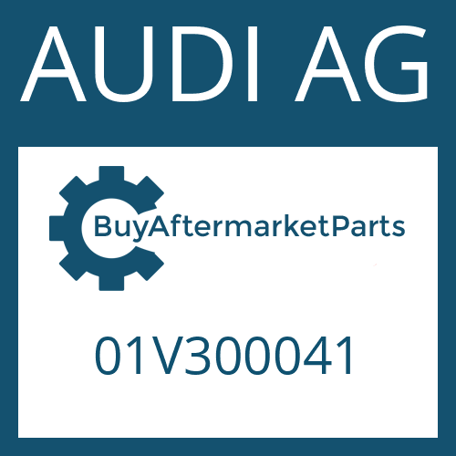 AUDI AG 01V300041 - 5 HP 19 FL