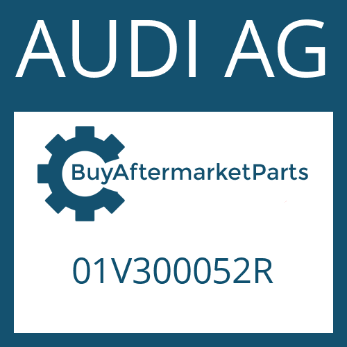 AUDI AG 01V300052R - 5 HP 19 FLA