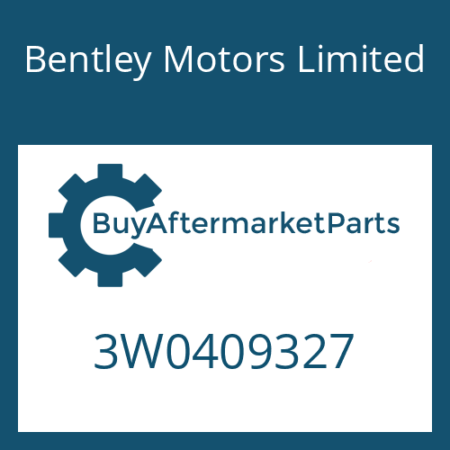 Bentley Motors Limited 3W0409327 - OUTPUT FLANGE