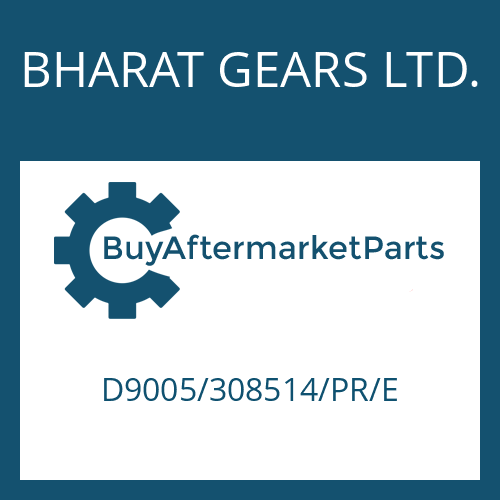 BHARAT GEARS LTD. D9005/308514/PR/E - FIXING PLATE