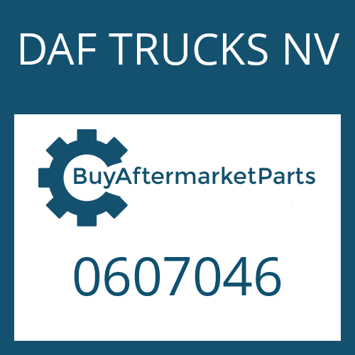 DAF TRUCKS NV 0607046 - SPLIT RING