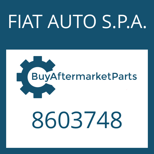 FIAT AUTO S.P.A. 8603748 - RING