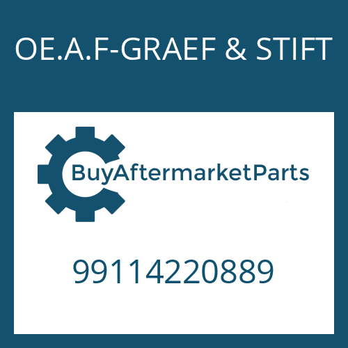 OE.A.F-GRAEF & STIFT 99114220889 - SPLIT RING