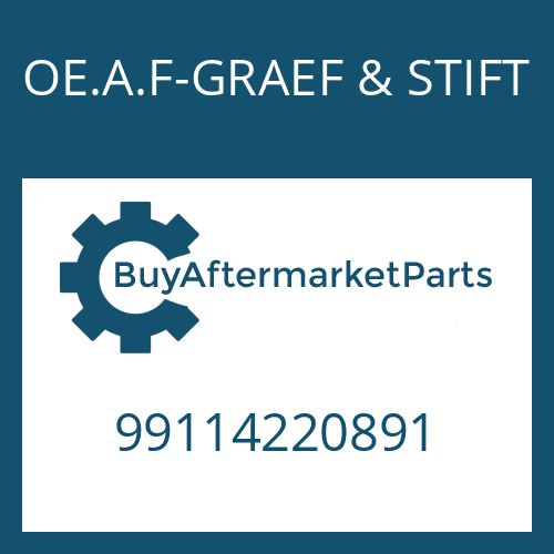 OE.A.F-GRAEF & STIFT 99114220891 - SPLIT RING