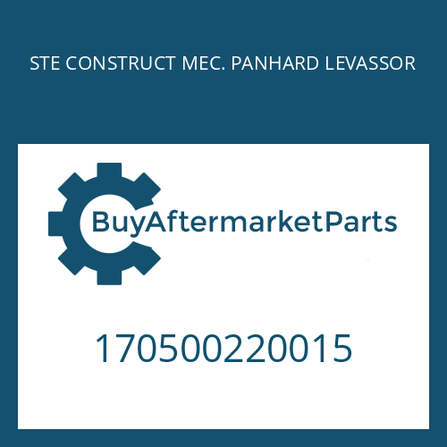 STE CONSTRUCT MEC. PANHARD LEVASSOR 170500220015 - SPACER RING