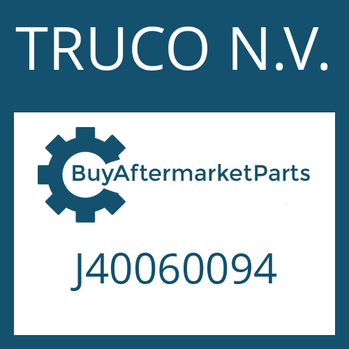 TRUCO N.V. J40060094 - S 6-65 for Heavy Equipment