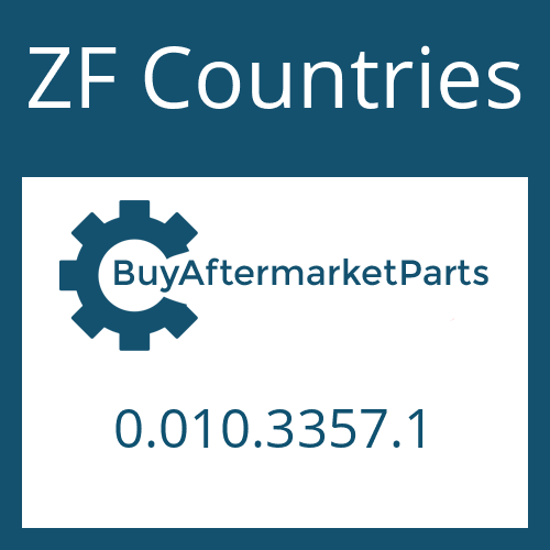 ZF Countries 0.010.3357.1 - HEXAGON NUT