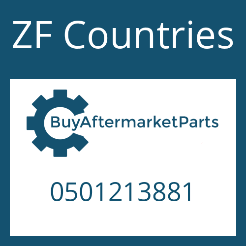 ZF Countries 0501213881 - DRIVER