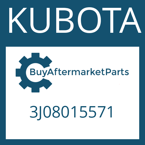 KUBOTA 3J08015571 - PRESSURE FILTER