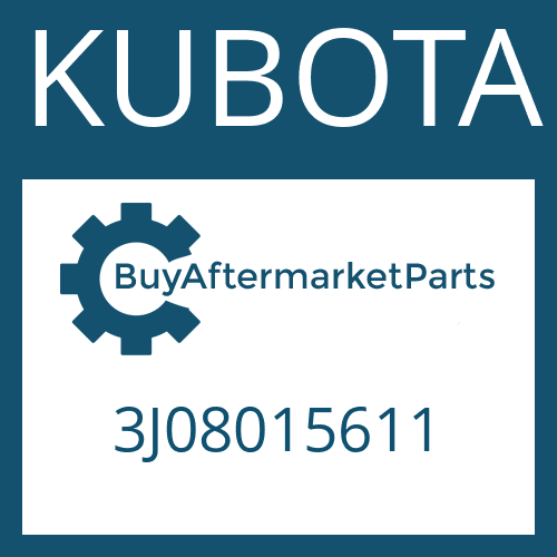 KUBOTA 3J08015611 - FILTER