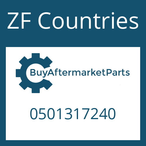 ZF Countries 0501317240 - GASKET