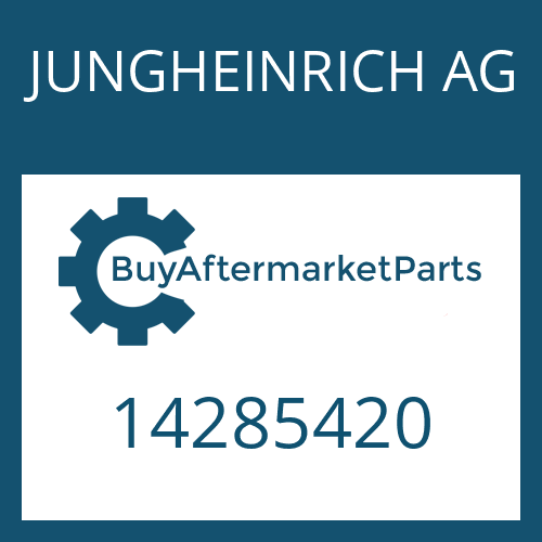 JUNGHEINRICH AG 14285420 - SNAP RING for Heavy Equipment