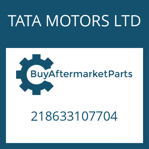 TATA MOTORS LTD 218633107704 - LUBRICATING NIPPLE