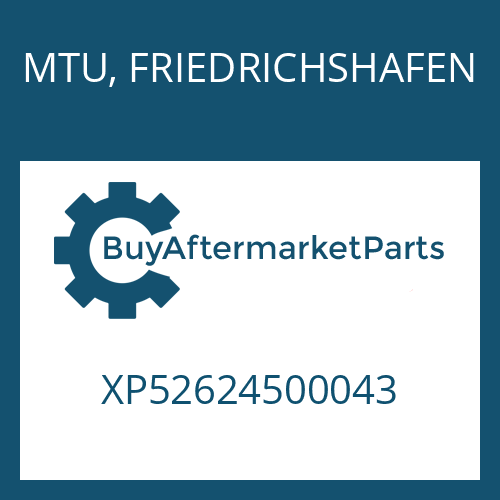 MTU, FRIEDRICHSHAFEN XP52624500043 - RECTANGULAR RING