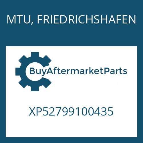 MTU, FRIEDRICHSHAFEN XP52799100435 - O-RING