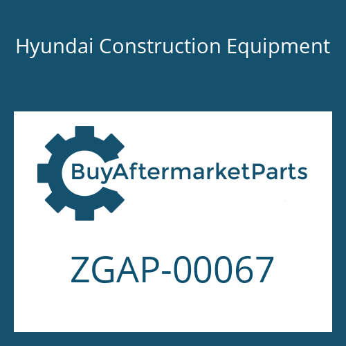 Hyundai Construction Equipment ZGAP-00067 - BEARING-BALL