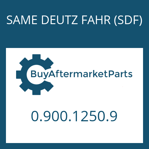 SAME DEUTZ FAHR (SDF) 0.900.1250.9 - BALL BEARING