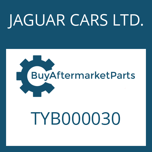 JAGUAR CARS LTD. TYB000030 - SCREW PLUG