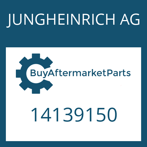 JUNGHEINRICH AG 14139150 - SLOTTED NUT