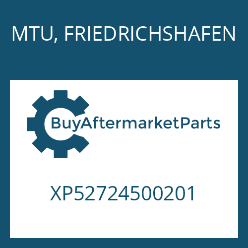 MTU, FRIEDRICHSHAFEN XP52724500201 - PRESSURE SENSOR