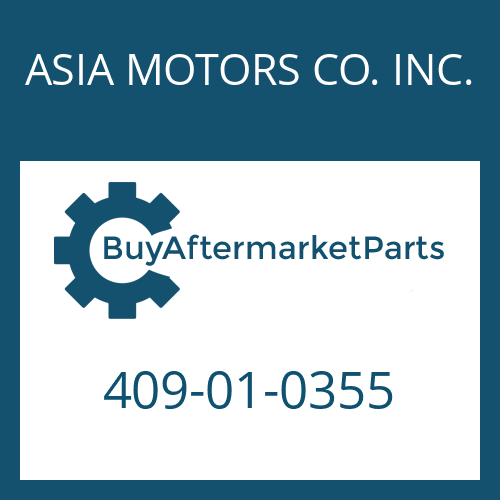 ASIA MOTORS CO. INC. 409-01-0355 - WASHER