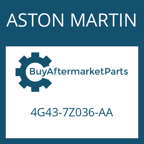 ASTON MARTIN 4G43-7Z036-AA - SHAFT SEAL