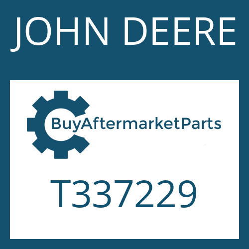 JOHN DEERE T337229 - SHAFT SEAL