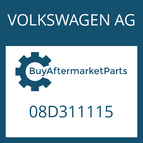 VOLKSWAGEN AG 08D311115 - NEEDLE CAGE for Heavy Equipment