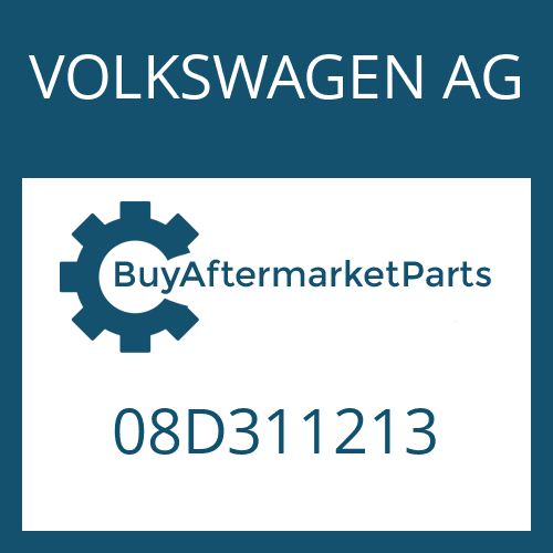 VOLKSWAGEN AG 08D311213 - NEEDLE CAGE for Heavy Equipment