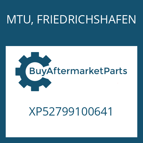 MTU, FRIEDRICHSHAFEN XP52799100641 - SPHERICALLY SEATED BEARING