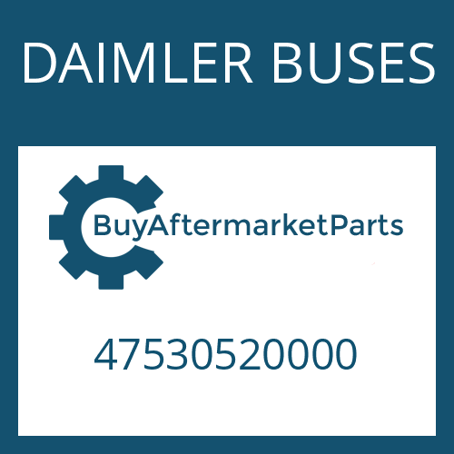 DAIMLER BUSES 47530520000 - SHAFT SEAL