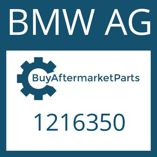 BMW AG 1216350 - PISTON RING