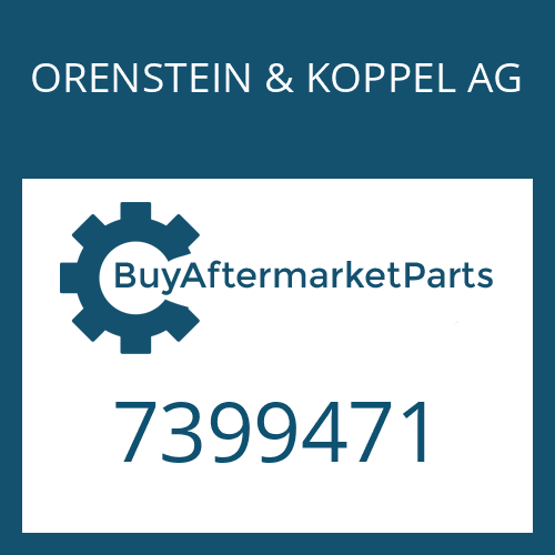 ORENSTEIN & KOPPEL AG 7399471 - BALL BEARING