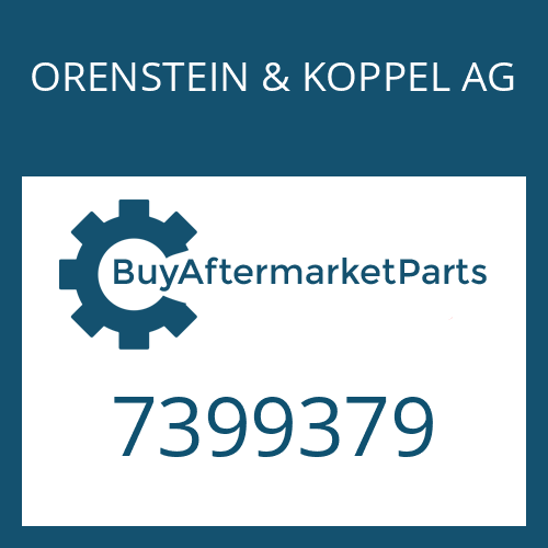 ORENSTEIN & KOPPEL AG 7399379 - TA.ROLLER BEARING