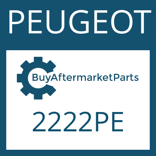 PEUGEOT 2222PE - 4 HP 20