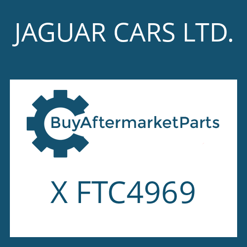 JAGUAR CARS LTD. X FTC4969 - 4 HP 22