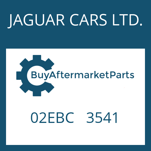 JAGUAR CARS LTD. 02EBC 3541 - 4 HP 24