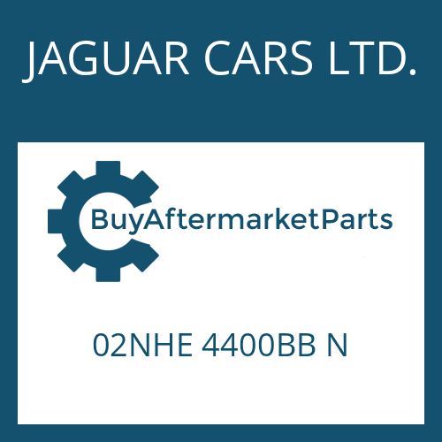 JAGUAR CARS LTD. 02NHE 4400BB N - 4 HP 24