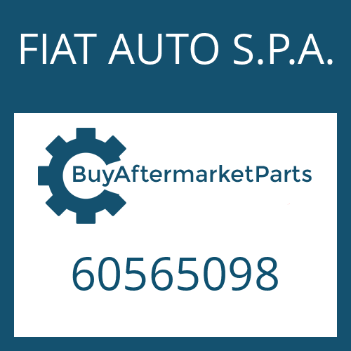 FIAT AUTO S.P.A. 60565098 - 4 HP 18 E