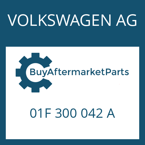 VOLKSWAGEN AG 01F 300 042 A - 4 HP 18 FLA