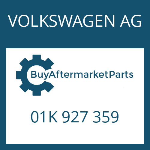 VOLKSWAGEN AG 01K 927 359 - CONTROL UNIT