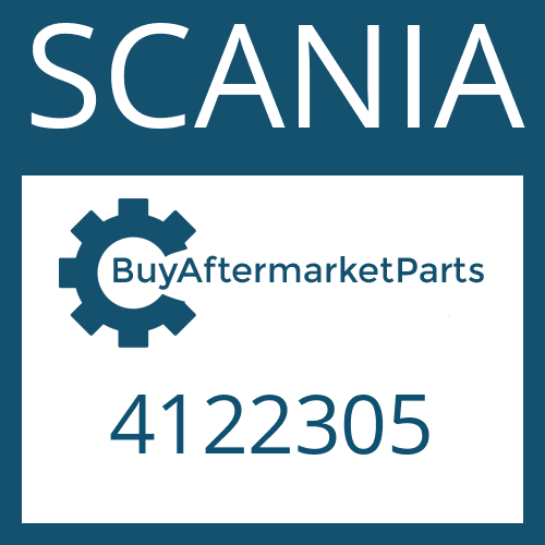 SCANIA 4122305 - OUTPUT SHAFT