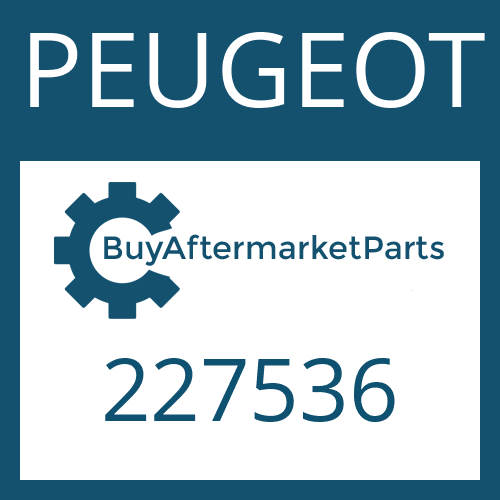 PEUGEOT 227536 - SMALL COMP.SET