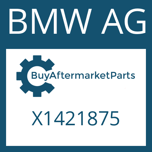 BMW AG X1421875 - 5 HP 18