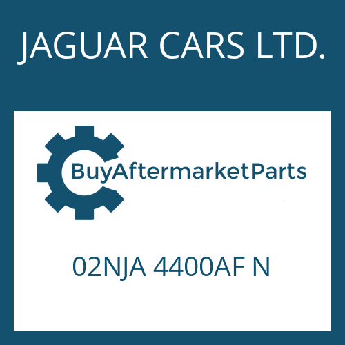 JAGUAR CARS LTD. 02NJA 4400AF N - 5 HP 24